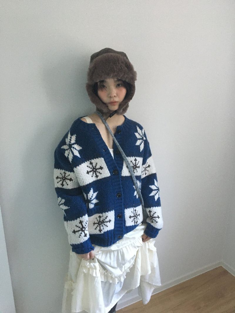 Kyoka Winter Leather Trooper Hat (3color)