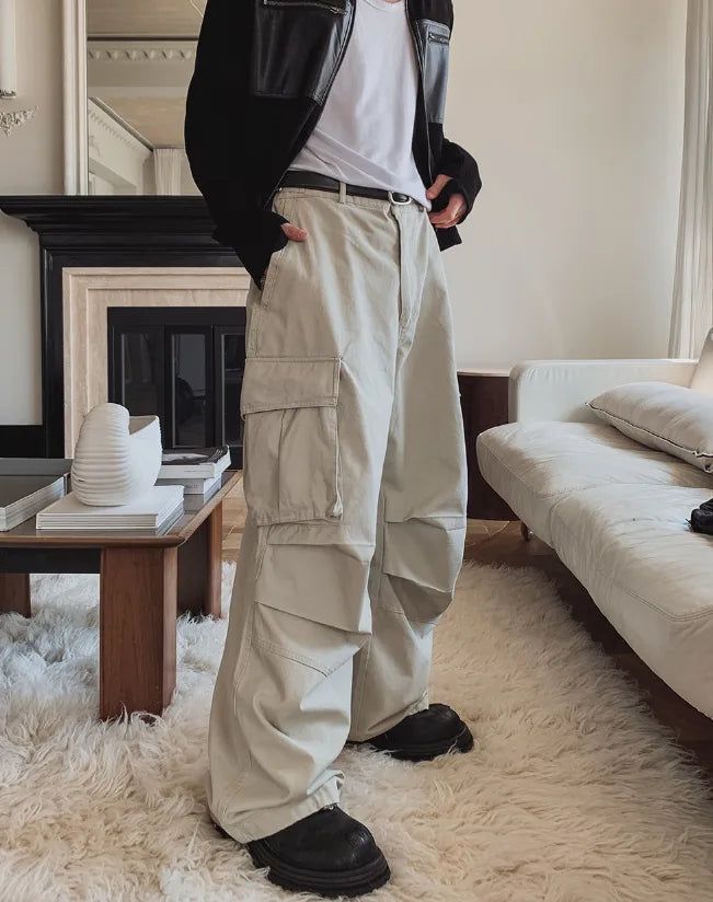 2PLAN（ツープラン）の「Paul Wide Cargo Cotton Pants（Pants）」