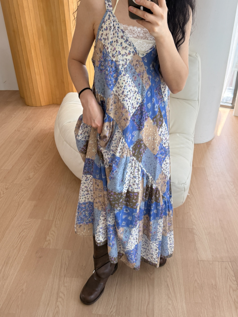 summer vacation long dress 