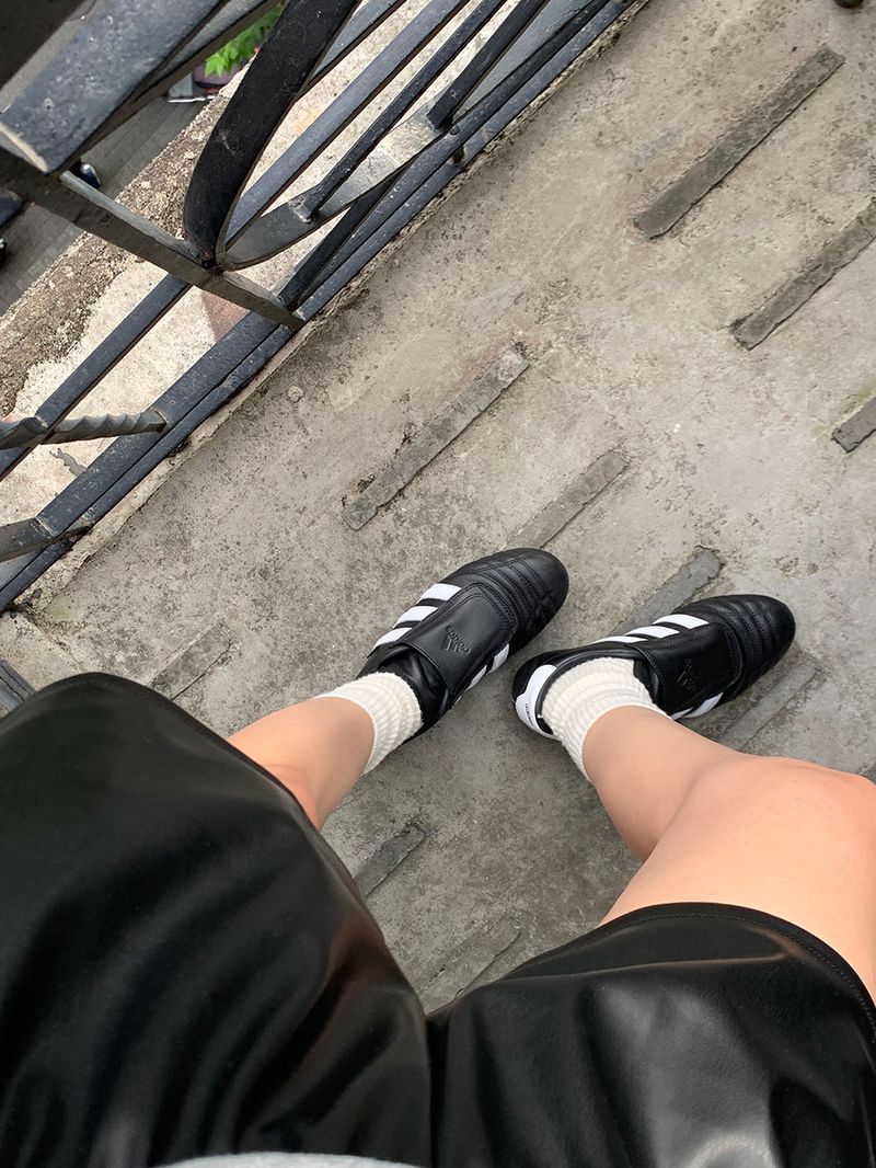 [MADE] Le Elle Leather Shorts