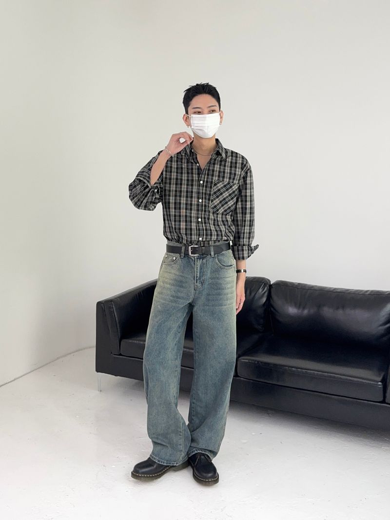 SP Check Standard Cotton Shirt (3C)