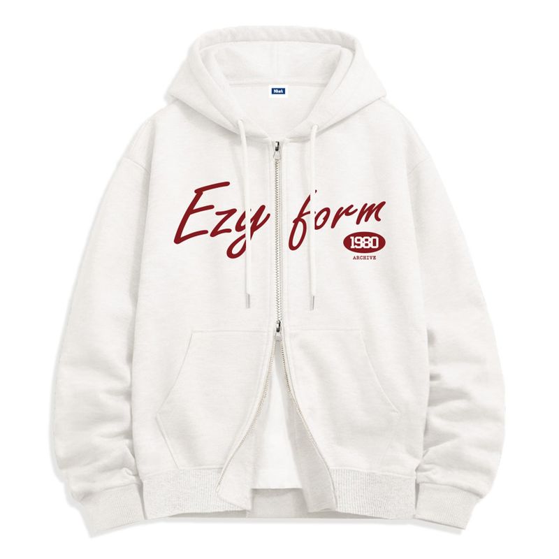 1980 ezy form 2-way zip-up (4color)