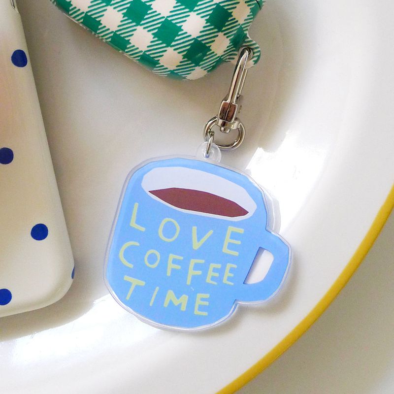 Love or not(ラブオアノット)の「Love Coffee Time Keyring(Toys/Key Holders)」