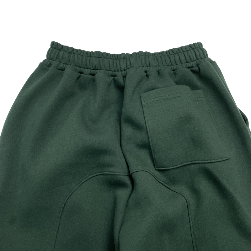 hip-hop curved cut pants