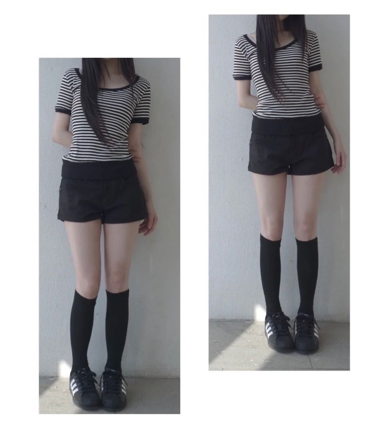 girl stripe tee
