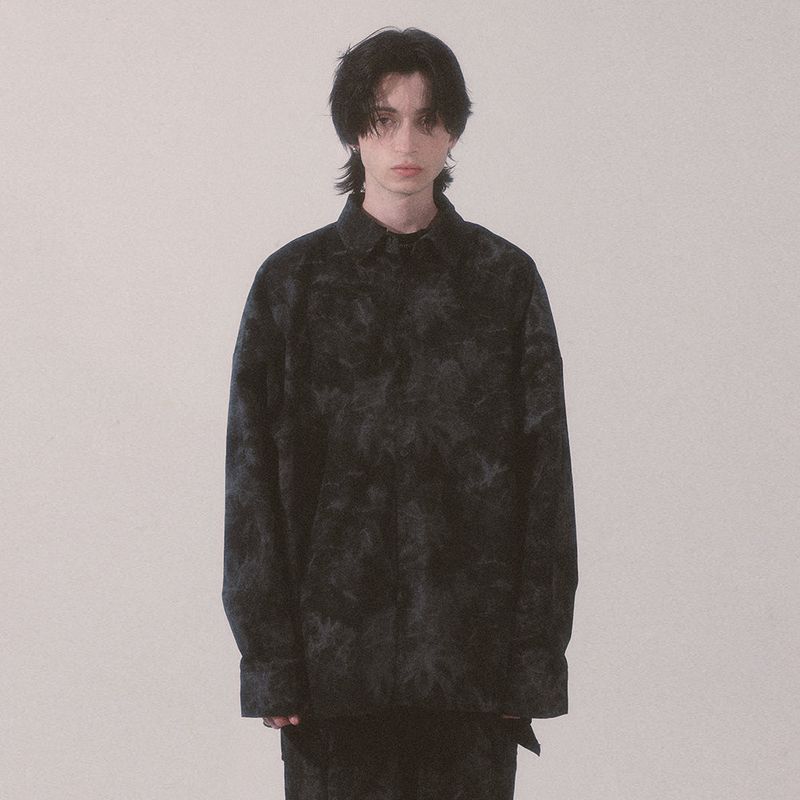 tie-dye shirt_black