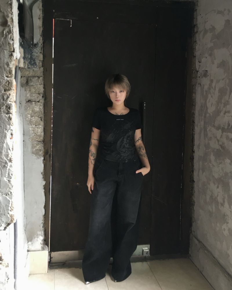 MOVEMENT WASHED DENIM PANTS