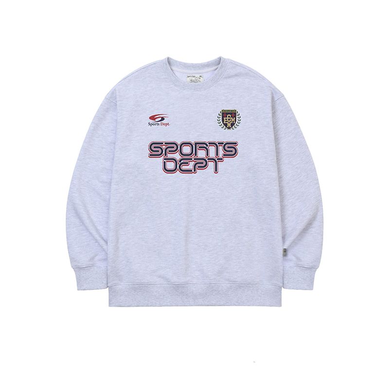 FCMM（エフシーエムエム）の「Track and Field Logo Sweatshirt - Silver Grey（Tops）」