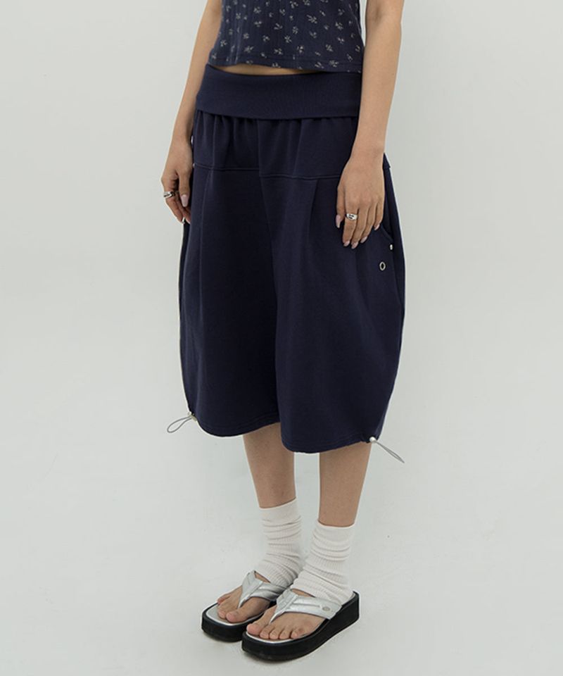 BFEEP（ビーピーピ）の「EYELET ADJUST PUFF PANTS _ NAVY（Pants）」