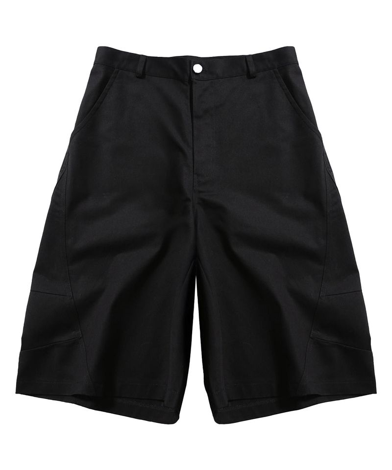 BP2 DISORDER（ビーピートゥーディスオーダー）の「Side Slit Darted Bermuda Black（Pants）」
