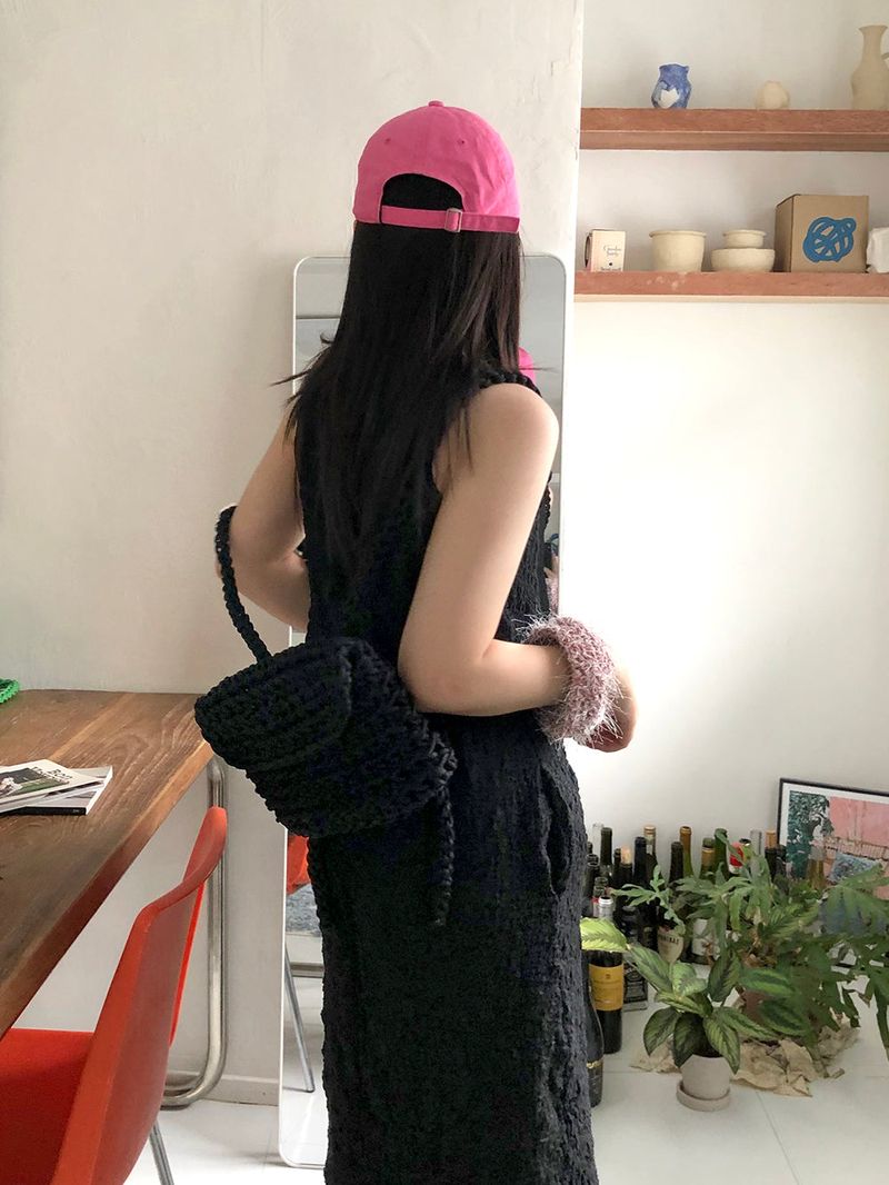 chunky backpack (black)