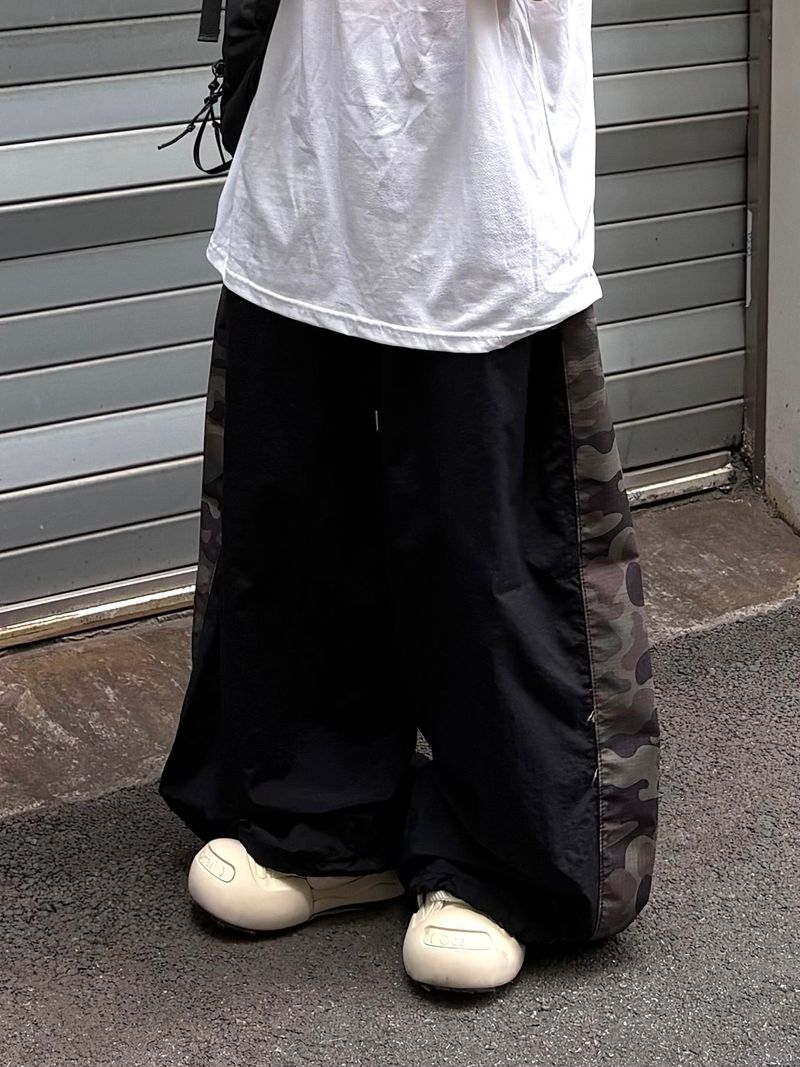 waki camo wide pants
