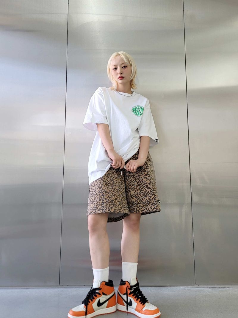 VENTIQUE leopard shorts 6color