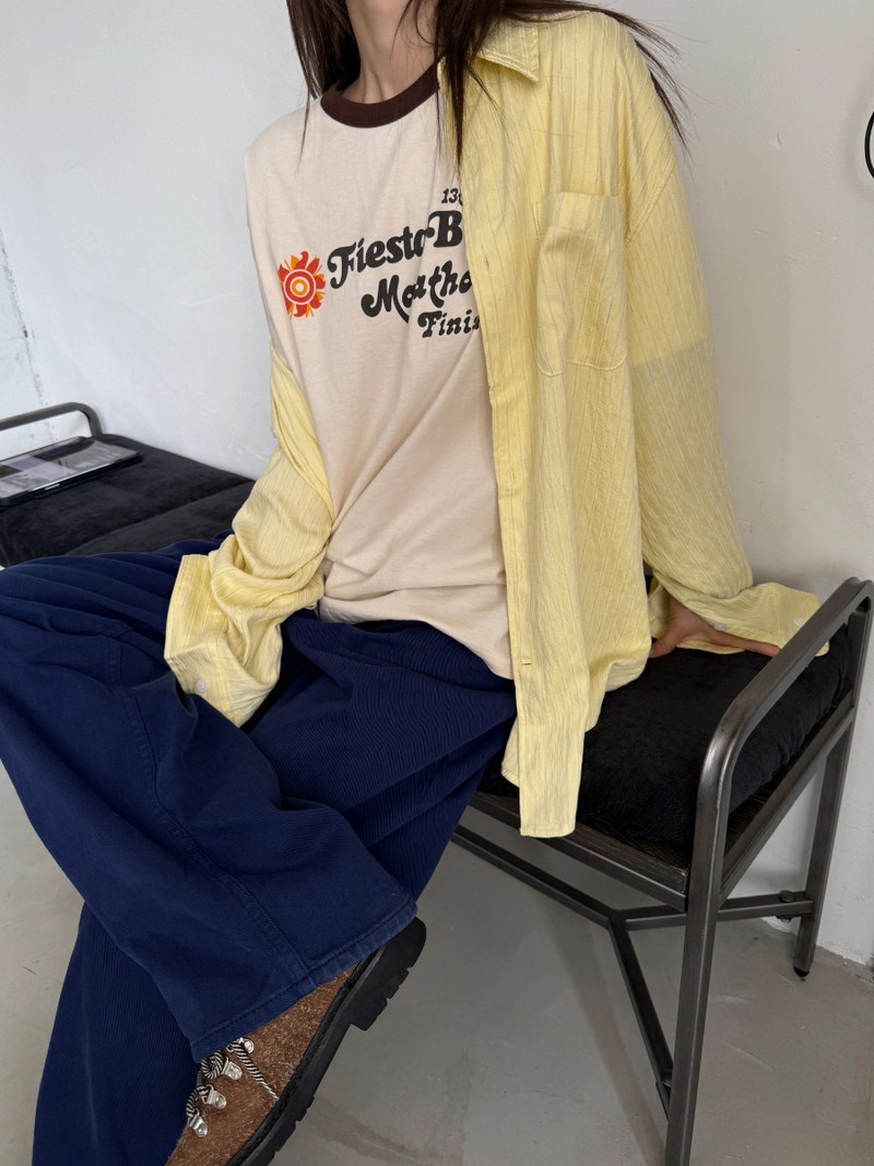 lemonade stripe shirt