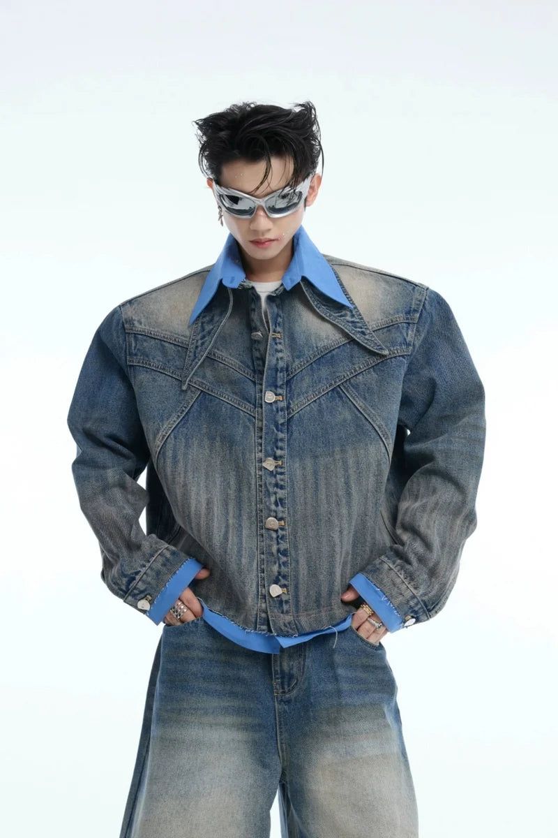 Argue Cultureの「Layered Denim Jacket（Jackets/Outerwear）」