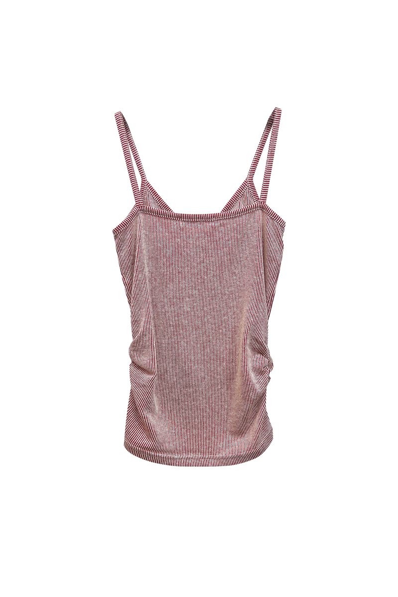 ALLURE BUSTIER SLEEVELESS / RED