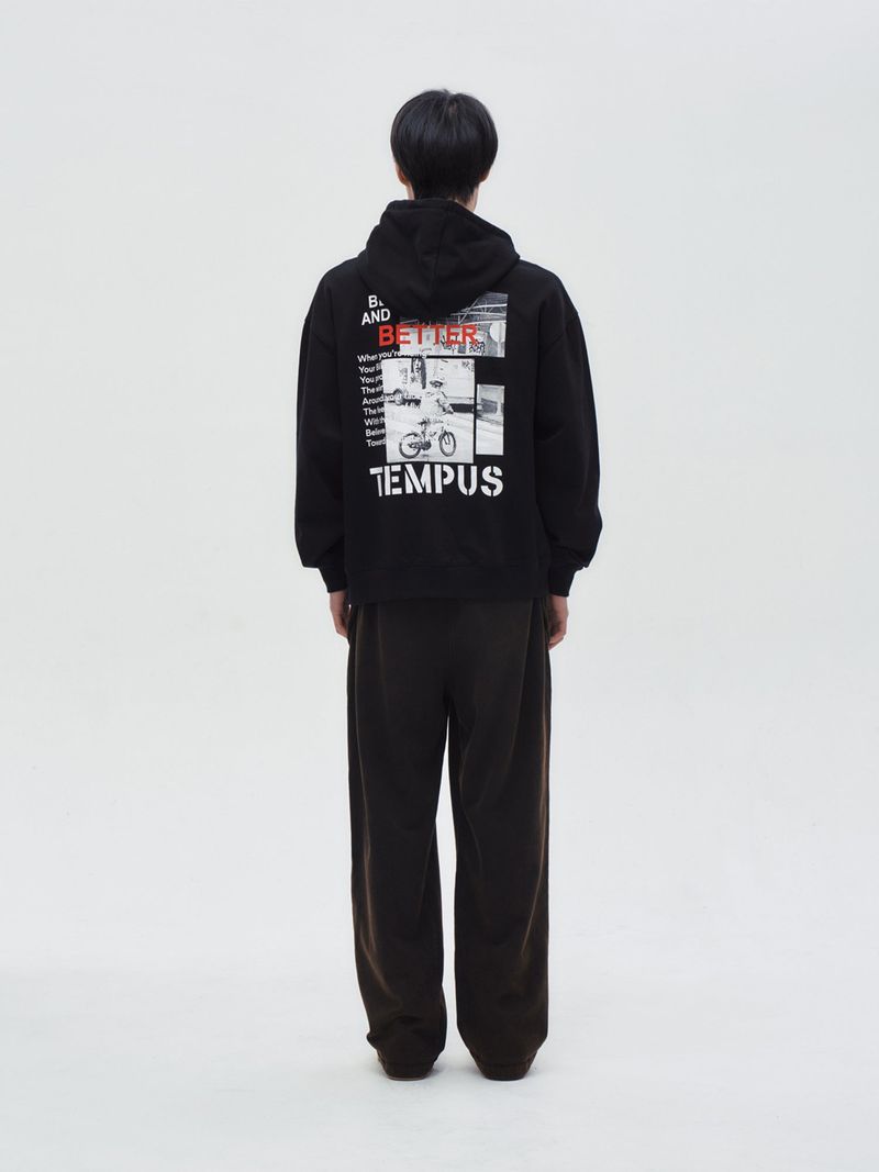 BIKE HOODIE [Black]