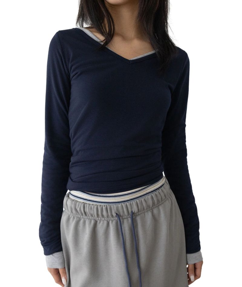 Ripple Two-Way Long Sleeve