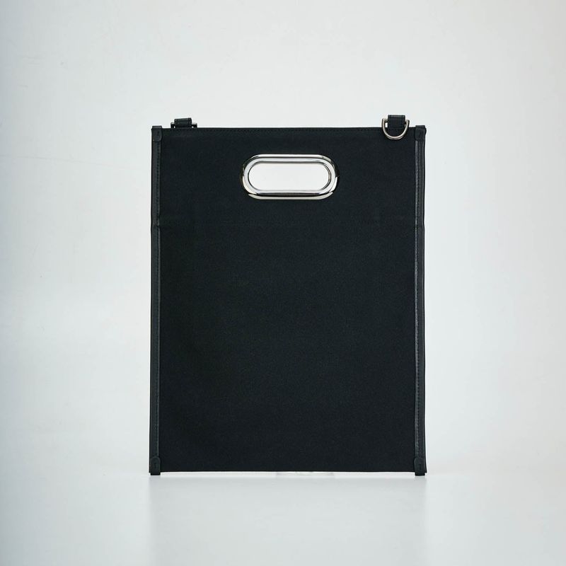 Organic Cotton x Apple Leather Record Bag