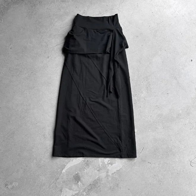 Lucent Layered Long Skirt