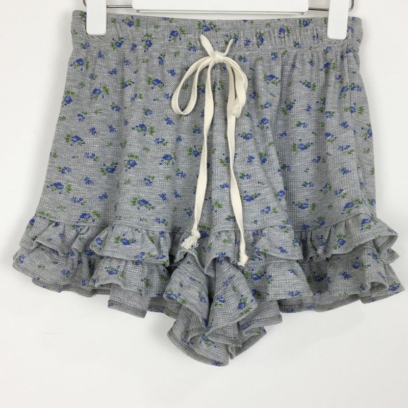 Floral Frill Shorts (2color)