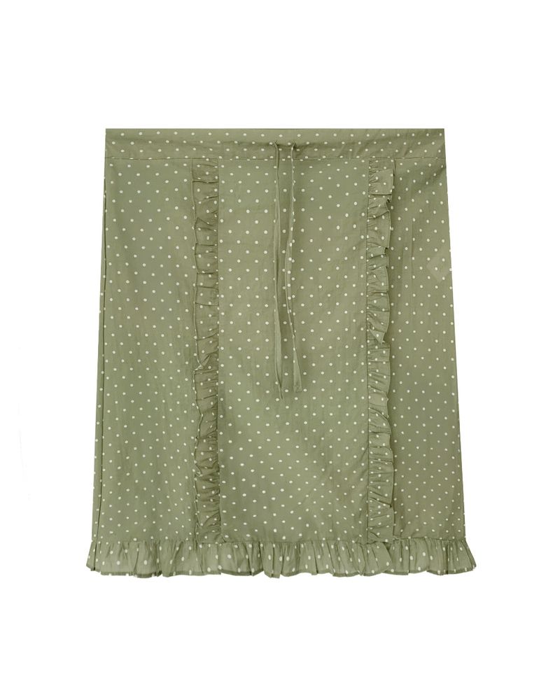 venice dot & frill midi SK