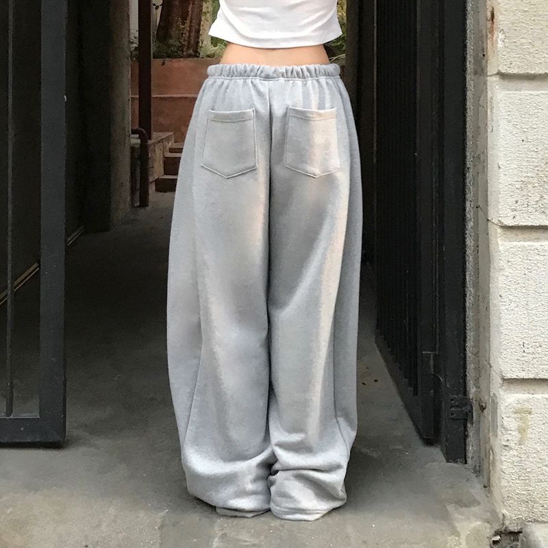 [BELLIDE MADE] スリットラインワイドトレーニングパンツ