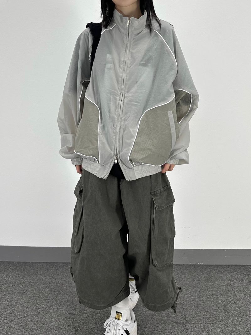 strap cargo bermuda pants