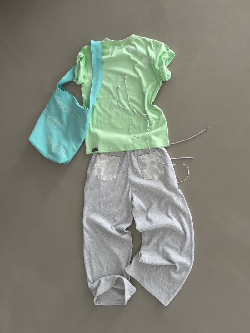 Orchid Waffle Jogger Pants (Tenta&Tumble Washed)