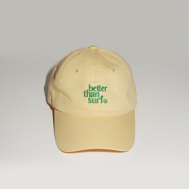 LOGO BALL CAP - LEMON