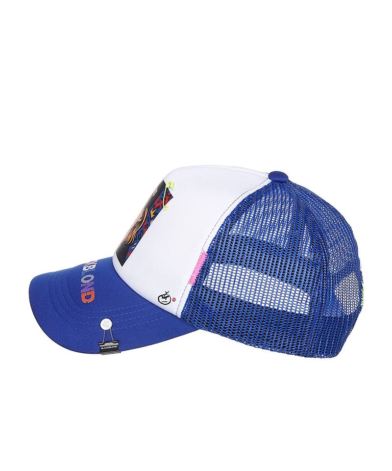 BBD Pop Clash Trucker Mesh Cap (Blue)