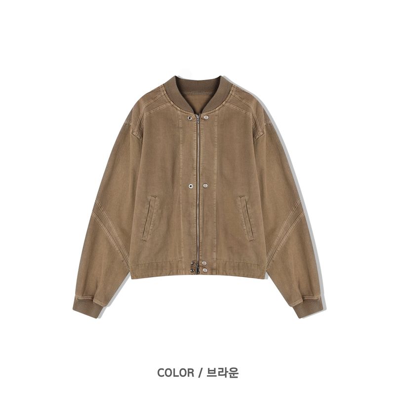 Draft Pigment Snap Jacket (3color)