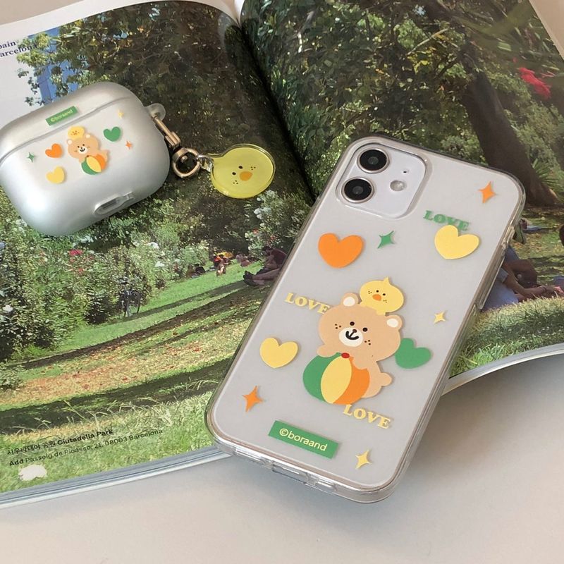 Lovely bear iphone case