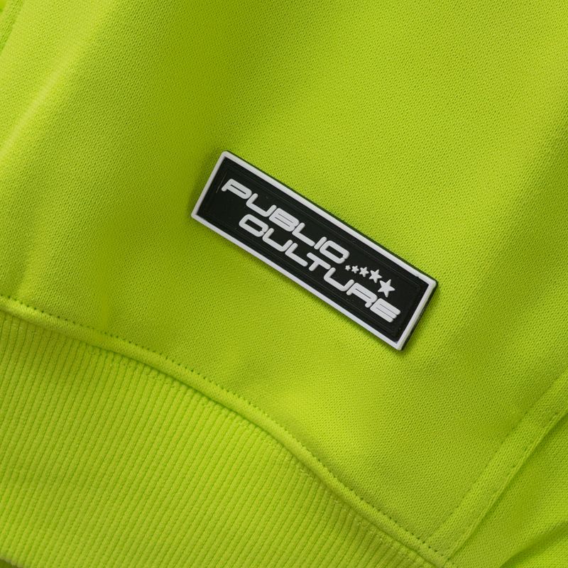Milkyway Zip Up Hoodie - Lime Green