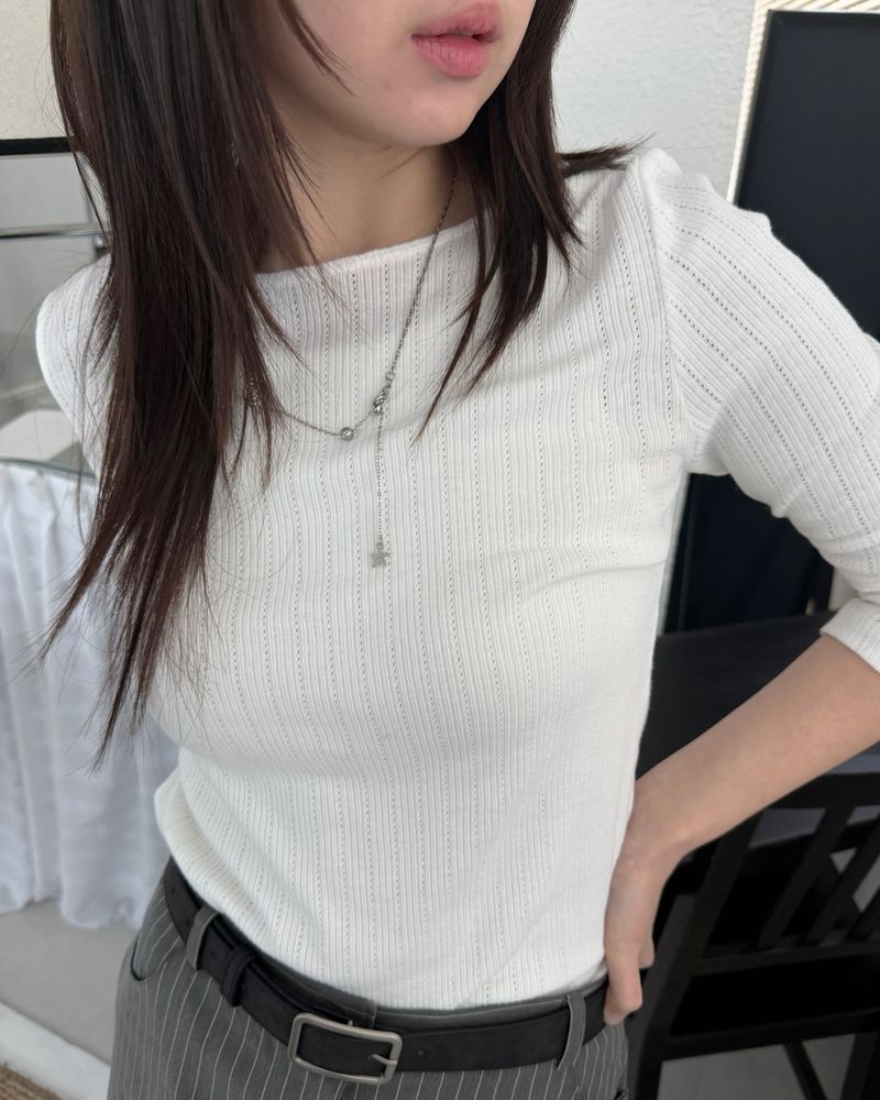 Star Shell Drop Necklace