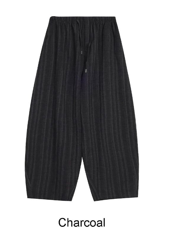 Pierre Striped Banding Slacks