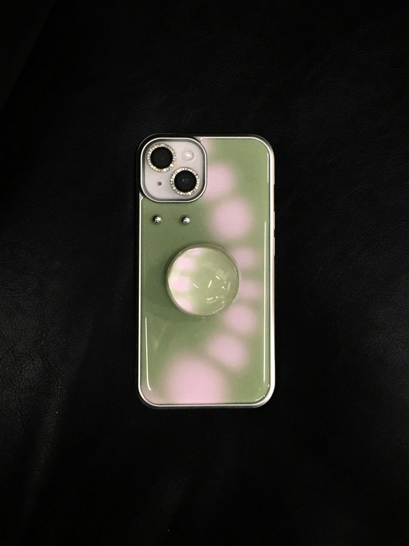 [MADE] PIERCING phone case_Strawberry matcha
