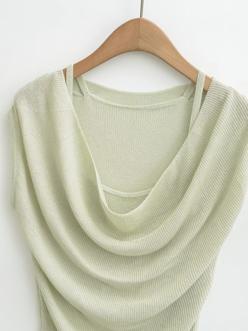 Arielle Drape Knit Set