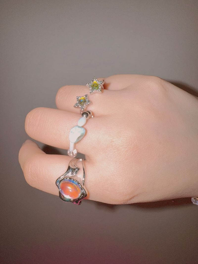 Bold aurora ring