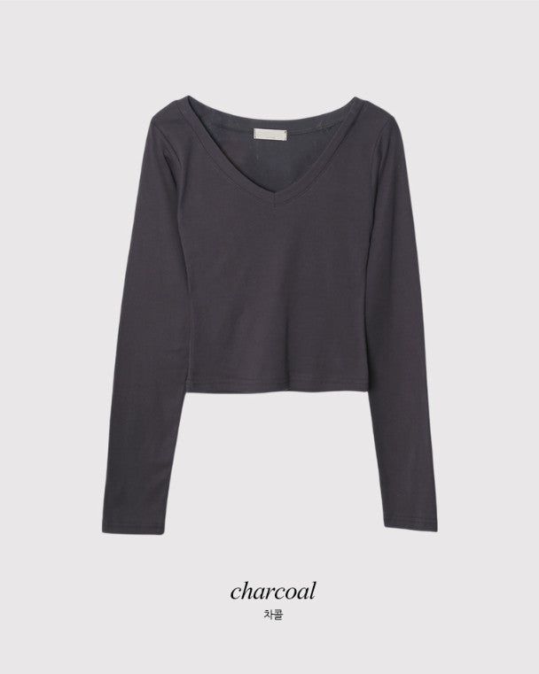 MR Basic Cotton100 Long Sleeve T-shirt (6color)