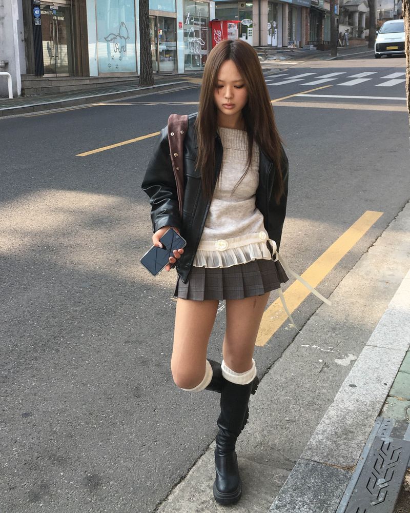 Pord leather jacket