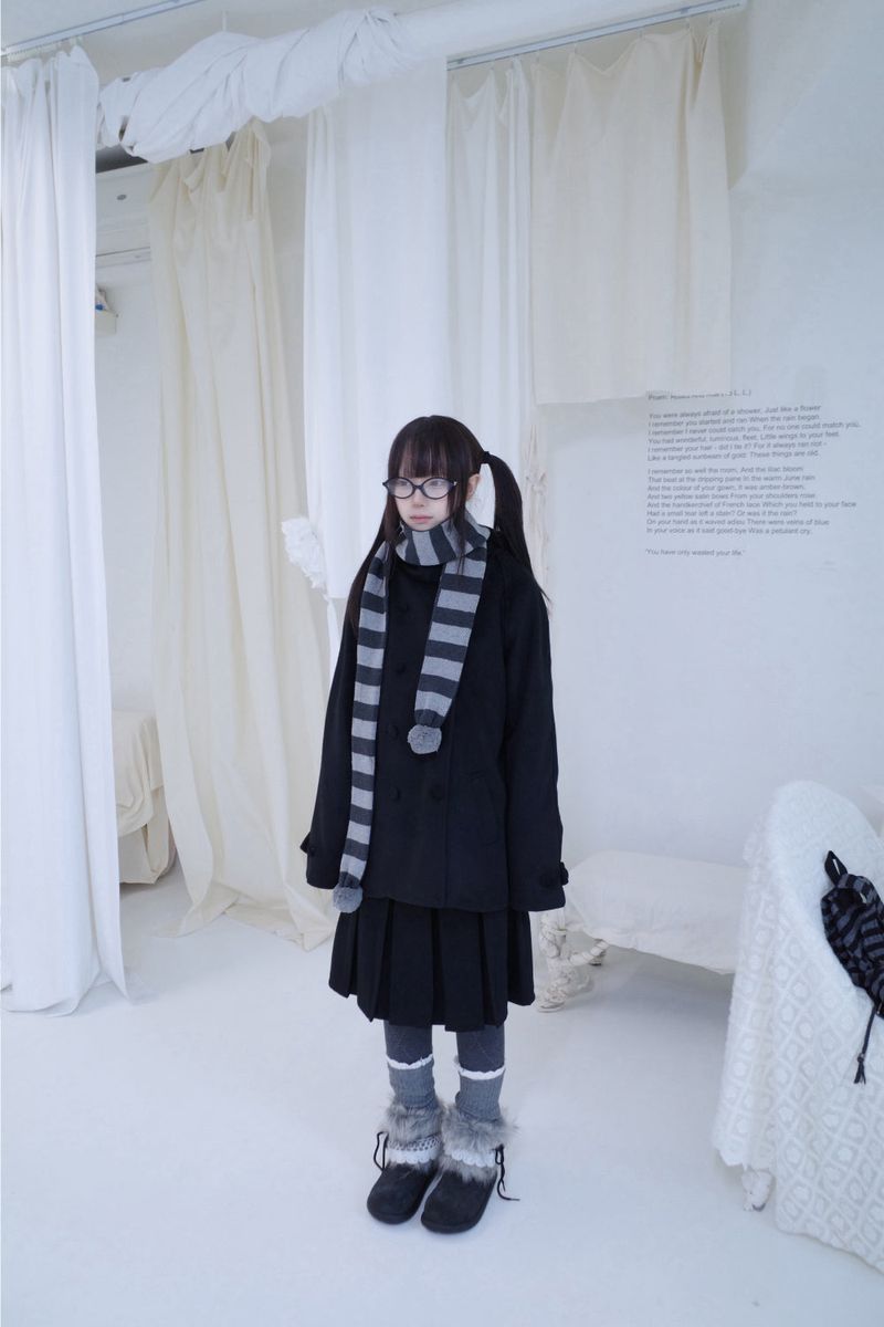 pom pom dangara muffler (3color)