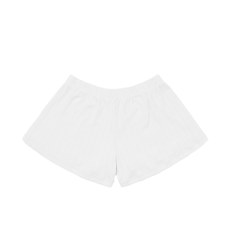 レースパジャマパンツ - WHITE