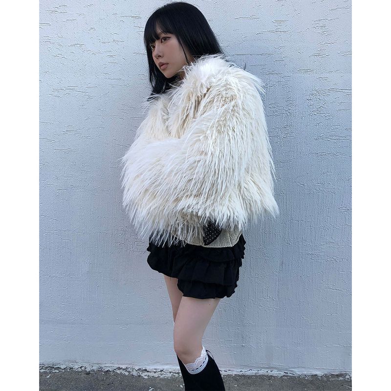 Max Long Fur Jacket