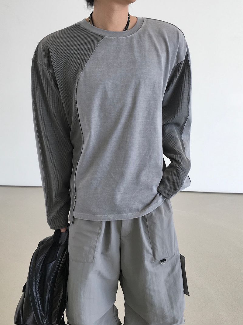 Mera Pigment Waffle Long Sleeve 4C