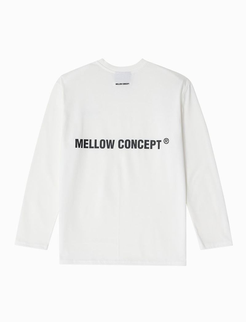 MCT M02 White concept Basic longsleeve