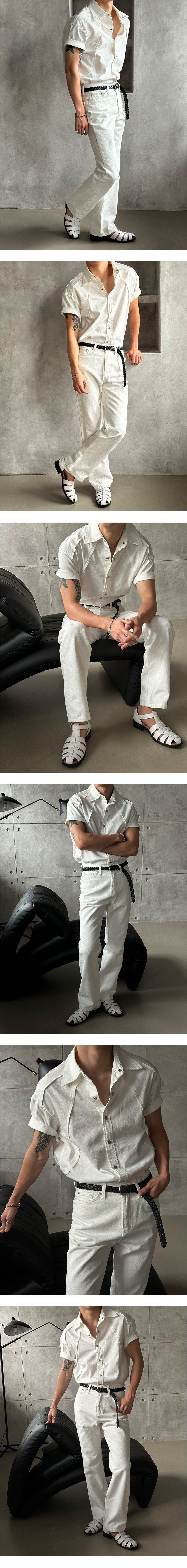 [UNISEX] Basic flare boots cut pants (2color)