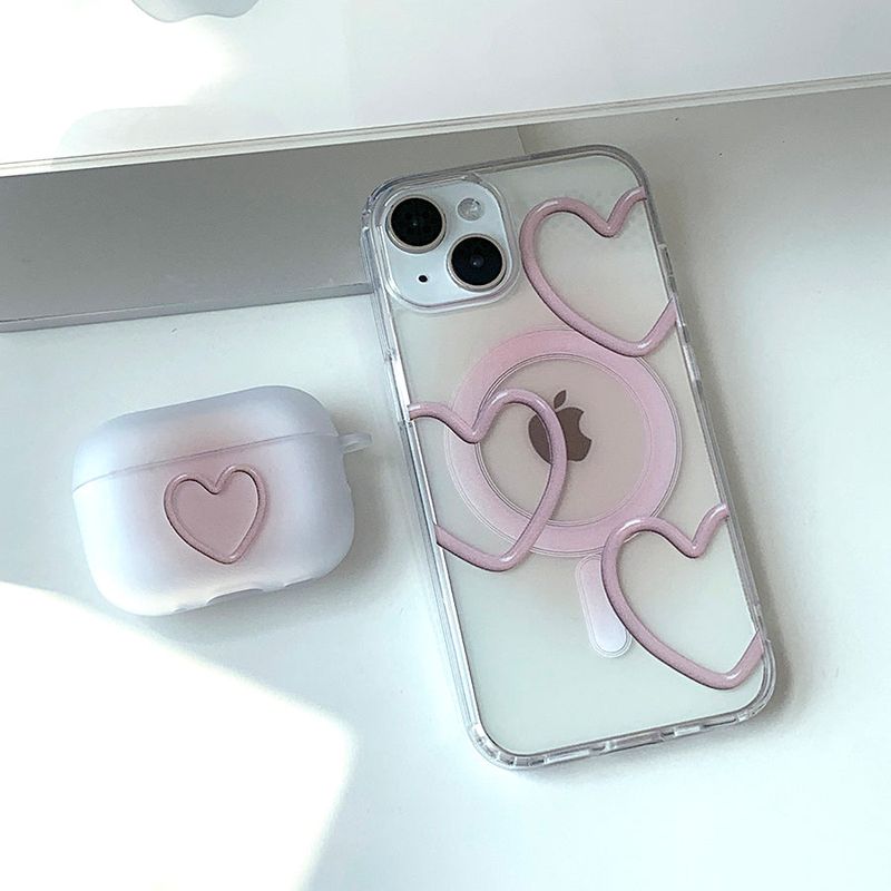 Pink - Spring Love Magsafe Phone Case Bead Tok Set