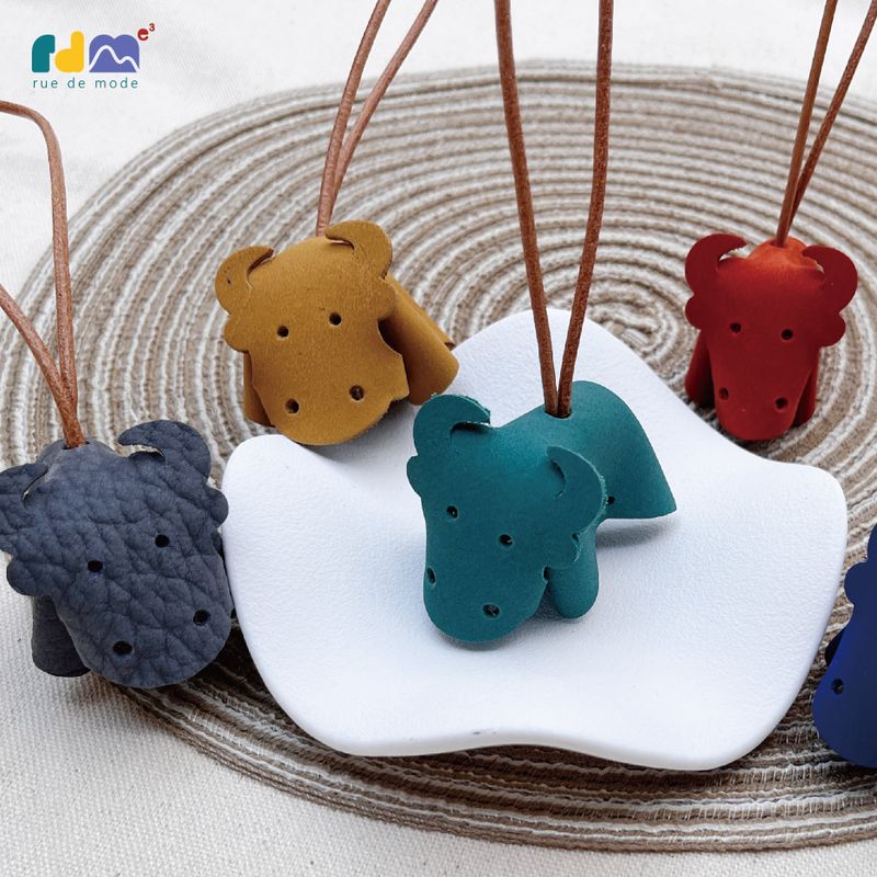 Genuine Leather Keychain