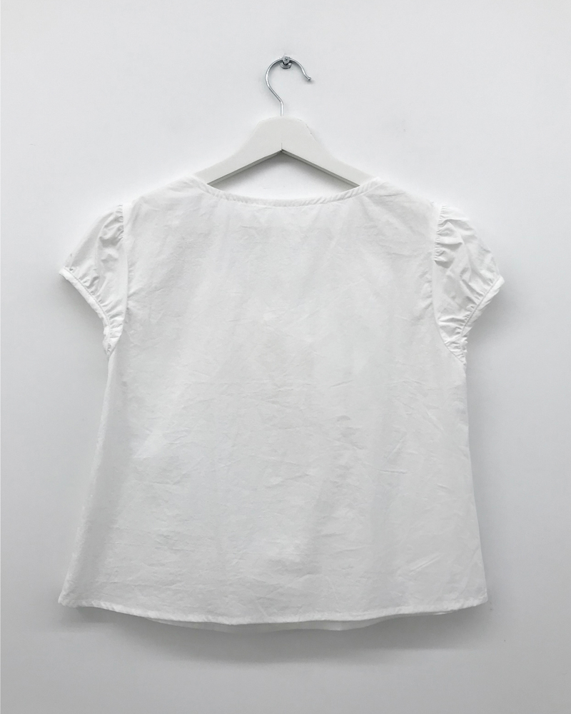 French puff blouse (3color)
